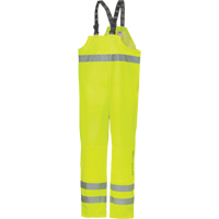 Narvik Rainwear - Bib pants, Polyester, Small, High Visibility Lime-Yellow Waymarc Industries Inc