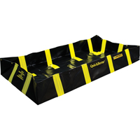 Bermes de confinement avec supports int&eacute;rieurs de parois QuickBerm , Capacit&eacute; 175 gal. US, 4' la x 6' lo x 12" h, Support &agrave; encliqueter Waymarc Industries Inc