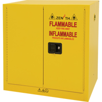 Armoire pour produits inflammables, 22 gal., 2 Porte(s), 35" La x 35" h x 22" p Waymarc Industries Inc