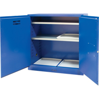Corrosive Liquids Cabinet, 30 gal., 43" x 44" x 18" Waymarc Industries Inc