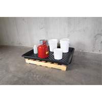 Plateaux Ultra-Utility Trays, 36" lo x 36" la x 4,75" h, Cap. de d&eacute;versement 27 gal. US Waymarc Industries Inc