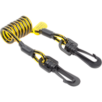 Coil Tool Tether, Coil, Dual Clip Waymarc Industries Inc