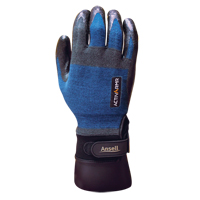 ActivArmr&reg; HVAC 97-002 Gloves, 9/Large, Nitrile Coating, 18 Gauge, Nylon Shell Waymarc Industries Inc