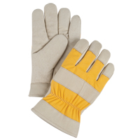 Gants de travail doubl&eacute;s pour l'hiver de premi&egrave;re qualit&eacute;, Grand, Paume en Cuir fleur de porc, Doublure en Molleton de mousse Waymarc Industries Inc