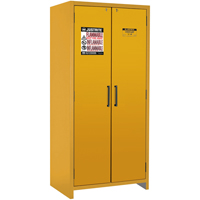 90-Minute EN Safety Storage Cabinet, 30 gal., 2 Door, 35.16" W x 76.89" H x 24.21" D SDS988 | Waymarc Industries Inc