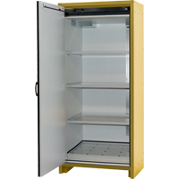30-Minute EN Safety Storage Cabinet, 30 gal., 1 Door, 34.02" W x 76.65" H x 24.21" D SDS990 | Waymarc Industries Inc