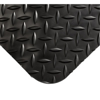 Smart Mats No.497, Diamond, 4' x 10' x 1", Black, PVC/Urethane Waymarc Industries Inc