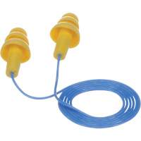 E-A-R Ultrafit Premolded Earplugs, Corded, Bulk - Polybag, 25 dB NRR, One-Size Waymarc Industries Inc