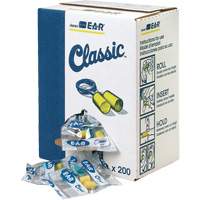 Bouchons d'oreilles classiques E-A-R, Vrac - Sac en poly, Avec cordon Waymarc Industries Inc