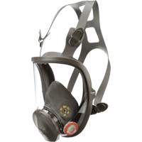 6000 Series Full Facepiece Reusable Respirator, Elastomer/Silicone/Thermoplastic, Medium Waymarc Industries Inc