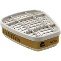 6000 Series Respirator Cartridges, Gas/Vapour Cartridge, Multi-Gas/Vapour Waymarc Industries Inc