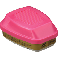 6000 Series Respirator Cartridges, Gas/Vapour Cartridge, Multi-Gas/Vapour/P100 Waymarc Industries Inc