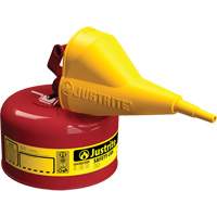 Bidons s&eacute;curitaires, Type I, Acier, 1 gal. US, Rouge, Homologu&eacute; FM/List&eacute; UL/ULC Waymarc Industries Inc