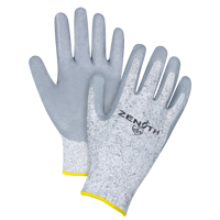 Gants &eacute;lastiques sans coutures r&eacute;sistants &agrave; la coupe, Taille 2T-Grand/11, Calibre 13, Rev&ecirc;tement Nitrile, Enveloppe en PEHP, ANSI/ISEA 105 niveau 2/EN 388 niveau 3 Waymarc Industries Inc