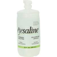 Saline Eyewash Bottles, Full Bottle, 32 oz. Waymarc Industries Inc