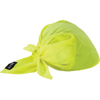 Chill-Its&reg; 6710CT Cooling Triangle Hats, High Visibility Lime-Yellow Waymarc Industries Inc
