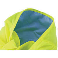 Chill-Its&reg; 6710CT Cooling Triangle Hats, High Visibility Lime-Yellow Waymarc Industries Inc