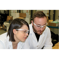 Z1500 Series Safety Glasses, Clear Lens, Anti-Scratch, Meets/Exceeds CSA Z94.3 Waymarc Industries Inc