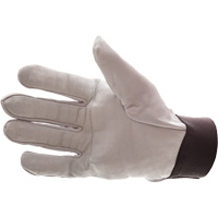 Gants antivibrations Air Glove, Taille Moyen, Paume Cuir perl&eacute; Waymarc Industries Inc