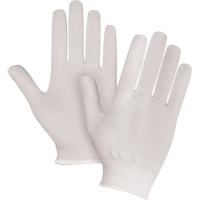 Premium String Knit Gloves, Cotton/Nylon, Knit Wrist Cuff, Medium SED612 | Waymarc Industries Inc