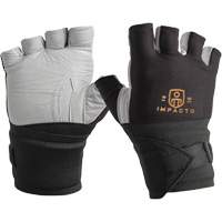 Gants antivibrations - gauche, Taille Petit, Paume Cuir fleur Waymarc Industries Inc