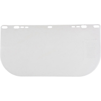 F20 Clear Flat Faceshield, Polycarbonate, Clear Tint Waymarc Industries Inc