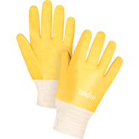 Gants &agrave; fini rugueux et r&eacute;sistants aux produits chimiques, Taille 9, 10" lo, PVC, Doublure en Interlock, 47-mil Waymarc Industries Inc