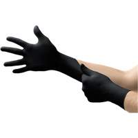 MidKnight&reg; Exam Gloves, X-Large, Nitrile, 4.7-mil, Powder-Free, Black, Class 2 Waymarc Industries Inc