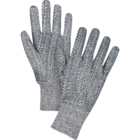 Gants de jersey, Grand, Poivre et sel, Non doubl&eacute;, Poignet en tricot Waymarc Industries Inc