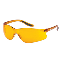 Z500 Series Safety Glasses, Orange Lens, Anti-Scratch, ANSI Z87+/Meets/Exceeds CSA Z94.3 Waymarc Industries Inc