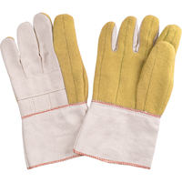 Hot Mill Gloves, Cotton, X-Large, Protects Up To 482° F (250° C) SEF067 | Waymarc Industries Inc