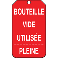 &eacute;tiquettes de s&eacute;curit&eacute; d'inspection et de contr&ocirc;le de l'&eacute;tat de l'&eacute;quipement, Papier cartonn&eacute;, 3-3/8" la x 5-7/8" h, Français Waymarc Industries Inc