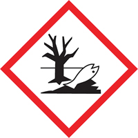 GHS Pictogram Labels, Vinyl, Roll, 4" L x 4" W Waymarc Industries Inc