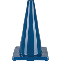 Coloured Traffic Cone, 18", Blue SEH136 | Waymarc Industries Inc