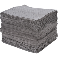 Feuilles absorbantes li&eacute;es de premi&egrave;re qualit&eacute;, Universel, 15" x 17", 30 gal. d'absorption Waymarc Industries Inc