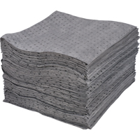 Premium Laminated (SMS) Sorbent Pads, Universal, 15" x 17", 30 gal. Absorbancy Waymarc Industries Inc