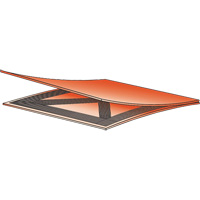 Tapis pour drain Ultra-Drain Seals, Circulaire, 12" dia. Waymarc Industries Inc