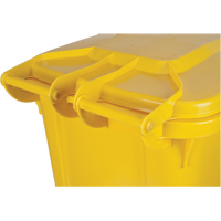 Yellow Mobile Container, Polyurethane, 63 Gallons/63 US gal. SEI276 | Waymarc Industries Inc