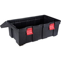 Water Resistant Storage Container, 33" W x 19" D x 13" H, Black Waymarc Industries Inc
