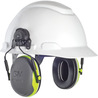 Peltor X Series Earmuffs, Cap Mount, 25 NRR dB Waymarc Industries Inc