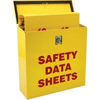 Safety Documents Job-Site Box, English, Binders Included Waymarc Industries Inc