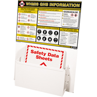 GHS Information Stations, English, Binders Included Waymarc Industries Inc