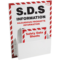 MSDS or SDS Information Centres, English, Binders Included Waymarc Industries Inc