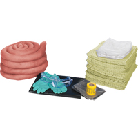 Trousse de rechange de premi&egrave;re qualit&eacute;, 30 gallons, Mati&egrave;res dangereuses Waymarc Industries Inc