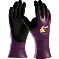Gants ATG MaxiDry 56-426, 7/Petit, R&ecirc;vetement Nitrile, Calibre 15, Enveloppe en Nylon Waymarc Industries Inc
