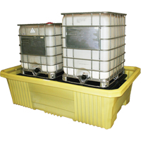 Double IBC 4000i Without Drain, 750 US gal. Spill Capacity, 113" x 71" x 32" Waymarc Industries Inc