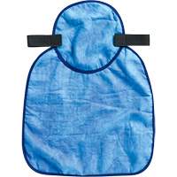 Tampon et voile pour le cou refroidissants pour casque de s&eacute;curit&eacute; Chill-Its 6717CT, Bleu Waymarc Industries Inc
