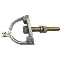 Sangle d'ancrage Miller avec avec quincaillerie, Anneau en D, Usage Permanent Waymarc Industries Inc