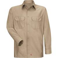 Long Sleeve Ripstop Shirt, Men's, 3X-Large, Khaki Waymarc Industries Inc