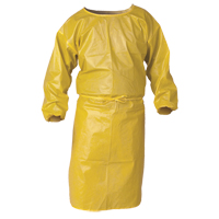 KleenGuard™ Chemical Spray Protective Smock, Polypropylene, Yellow, 34" W x 52" L SFI902 | Waymarc Industries Inc